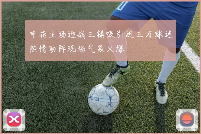 申花主场迎战三镇吸引近三万球迷热情助阵现场气氛火爆